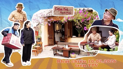 Phim ngắn “Tiệm trà Hạnh phúc” khởi chiếu 10/2 trên TTV